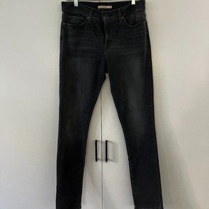 LIGHT GREY LEVI'S 311 SHAPING SKINNY JEANS
